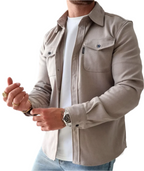 Maxim Men's Shirt – Elegant Premium Cotton for Autumn and Casual Occasions