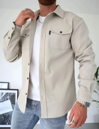 Maxim Men's Shirt – Elegant Premium Cotton for Autumn and Casual Occasions