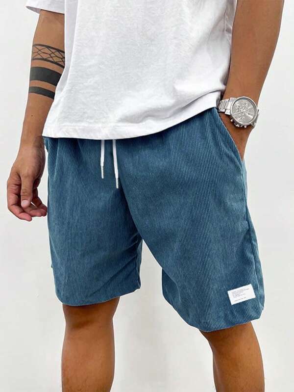Zachary Men's Corduroy Shorts – Comfortable Stretch Fit with Timeless Style