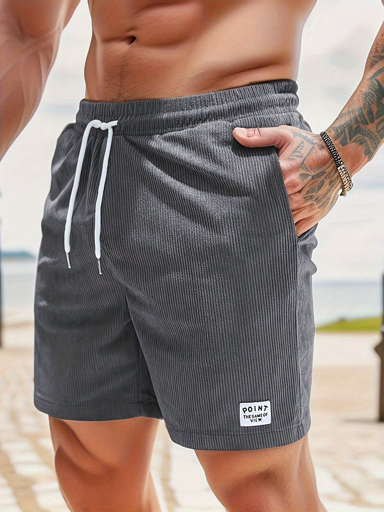 Zachary Men's Corduroy Shorts – Comfortable Stretch Fit with Timeless Style