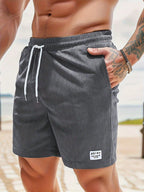 Zachary Men's Corduroy Shorts – Comfortable Stretch Fit with Timeless Style