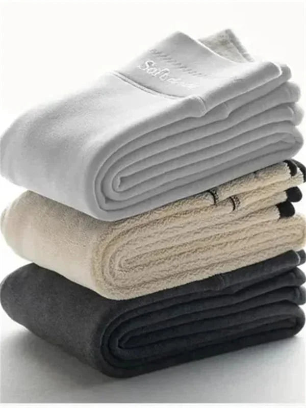SoftCloud Women's Fleece Lined Winter Leggings
