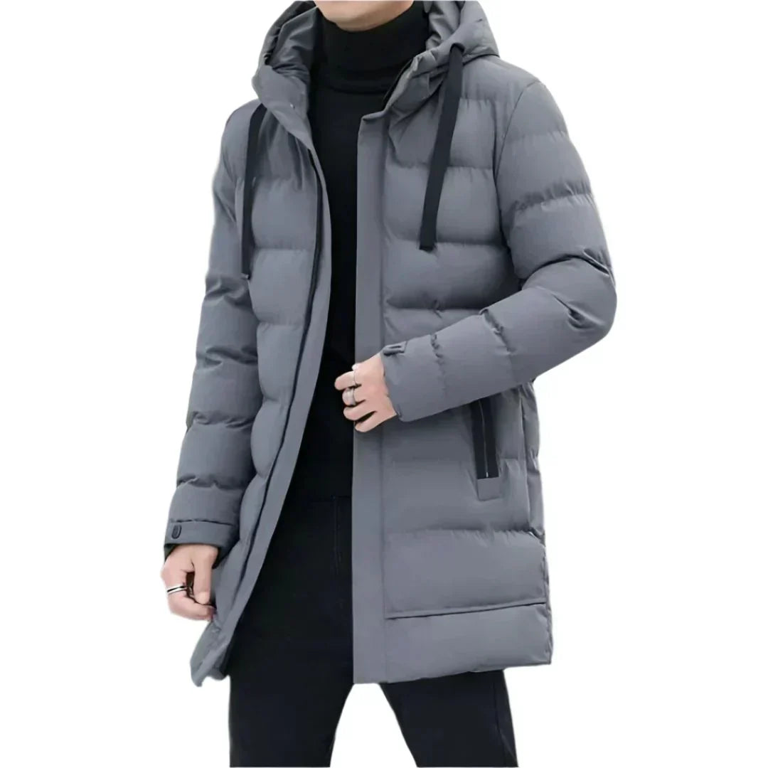 Ryle Men's Jacket – Insulated Winter Coat with Hood, Warm Lining & Modern Design