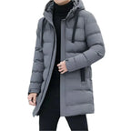 Ryle Men's Jacket – Insulated Winter Coat with Hood, Warm Lining & Modern Design