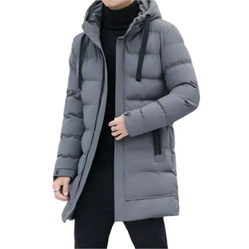 Ryle Men's Jacket – Insulated Winter Coat with Hood, Warm Lining & Modern Design