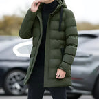 Ryle Men's Jacket – Insulated Winter Coat with Hood, Warm Lining & Modern Design