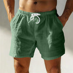 Dylan Men's Cotton Shorts – Breathable Loose Fit with Mid-Thigh Summer Length