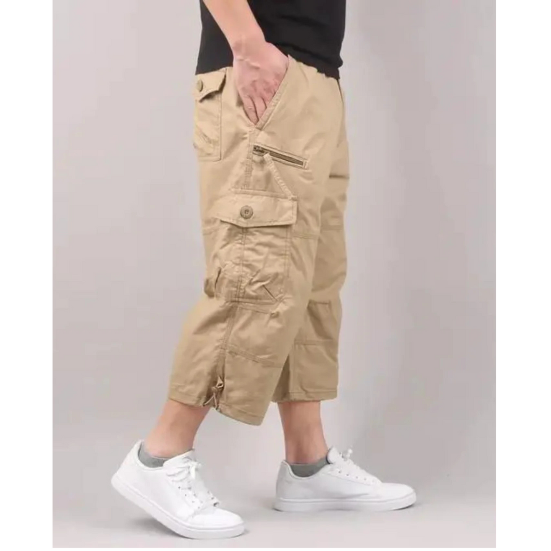 Julien Men's Lightweight Shorts – Functional Design with Practical Pockets for Summer