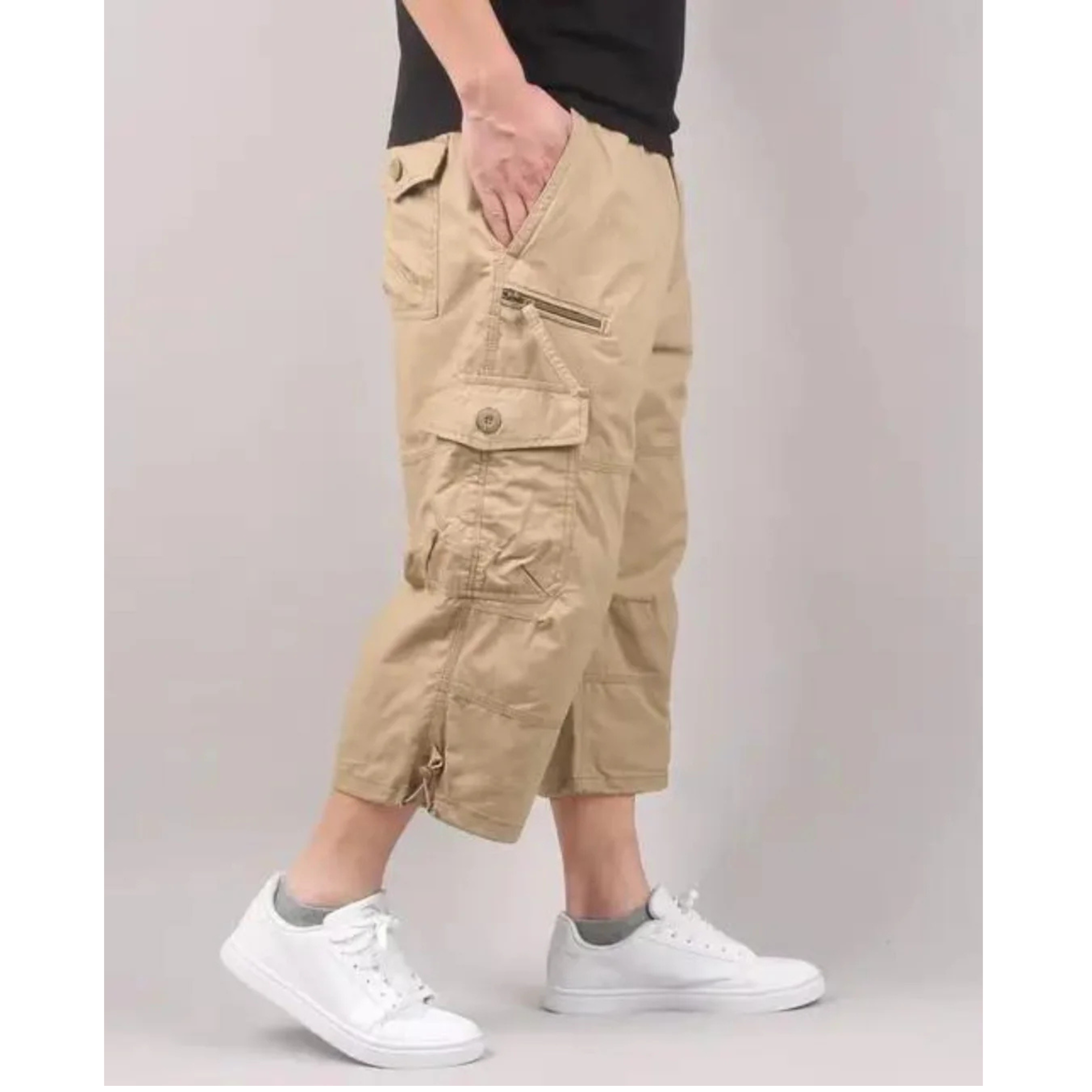 Julien Men's Lightweight Shorts – Functional Design with Practical Pockets for Summer