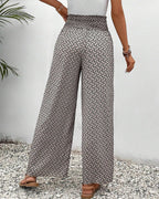 Henriette Women's High Waisted Wide Leg Trousers
