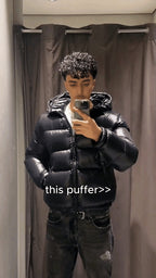 Sean Men's Warm Puffer Jacket – Comfortable Durable Winter Coat with Modern Style