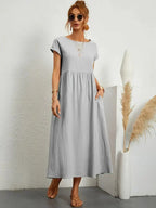 Melody Women's Lightweight Cotton Maxi Dress