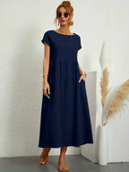 Melody Women's Lightweight Cotton Maxi Dress