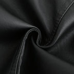 Janiyah Women's Leather Jacket with Stand Collar