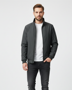 Declan Men's Fleece-Lined Winter Jacket – Warm Water-Repellent and Breathable