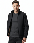 Declan Men's Fleece-Lined Winter Jacket – Warm Water-Repellent and Breathable