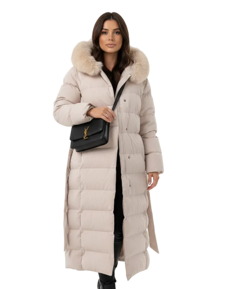 Eleva Women's Water-Repellent Hooded Winter Coat