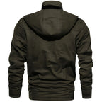 Logan Military Jacket Men – Waterproof Coat with Fleece Lining & Adjustable Waist