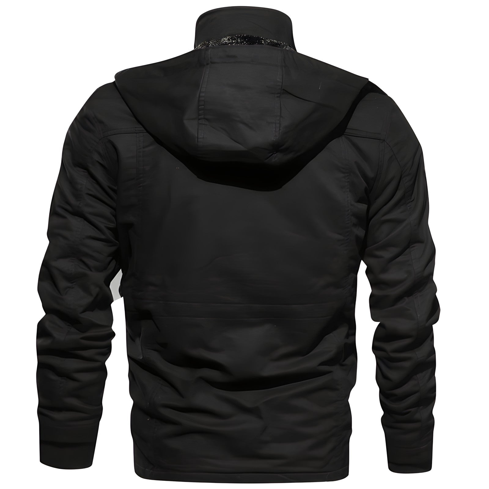 Logan Military Jacket Men – Waterproof Coat with Fleece Lining & Adjustable Waist