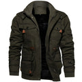 Logan Military Jacket Men – Waterproof Coat with Fleece Lining & Adjustable Waist
