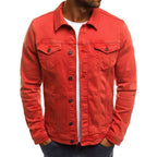 Ethan Men's Jean Jacket – Classic Modern High-Quality Denim with Pockets