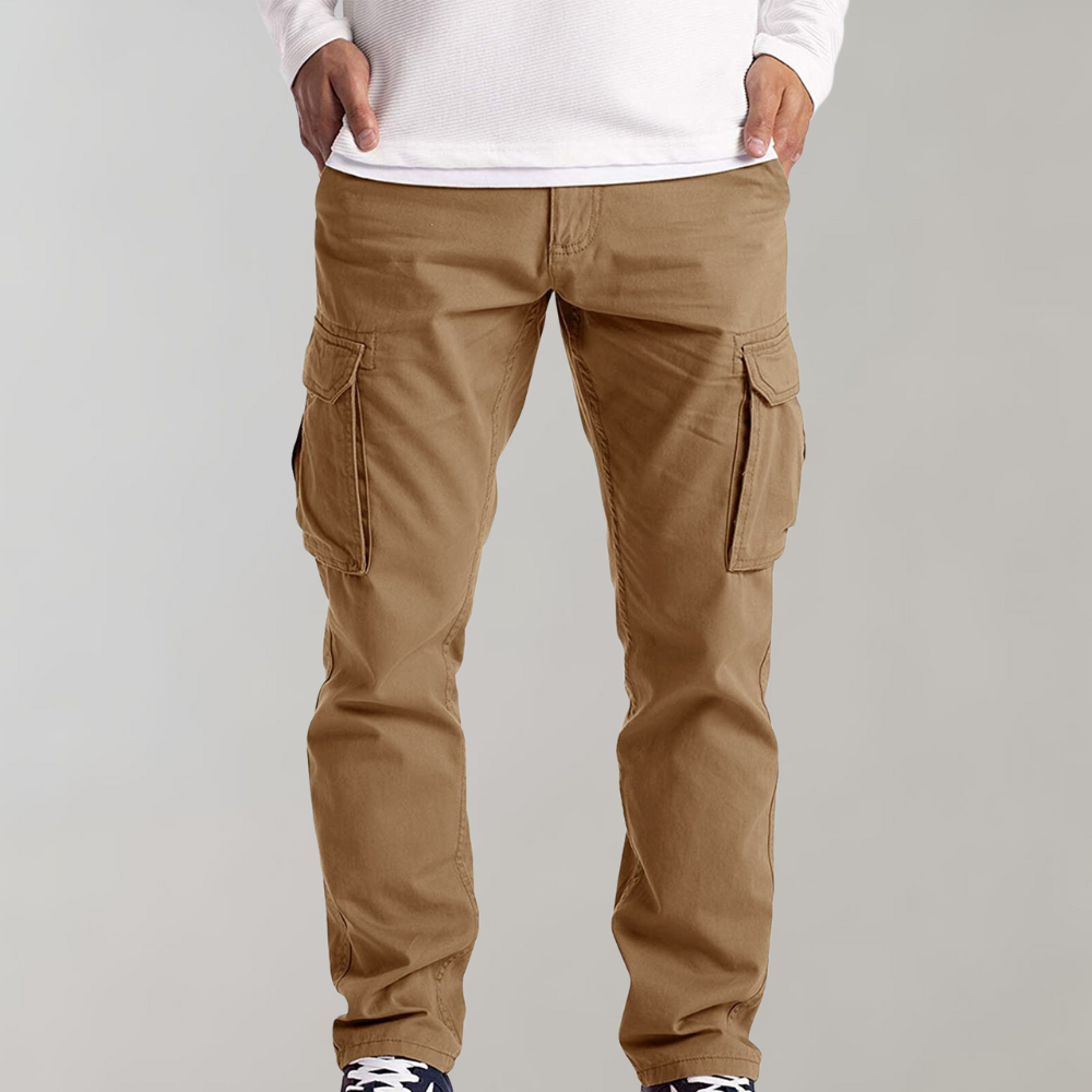 Bryan Men's Cargo Pants – Comfortable Modern Fit with Practical Pockets