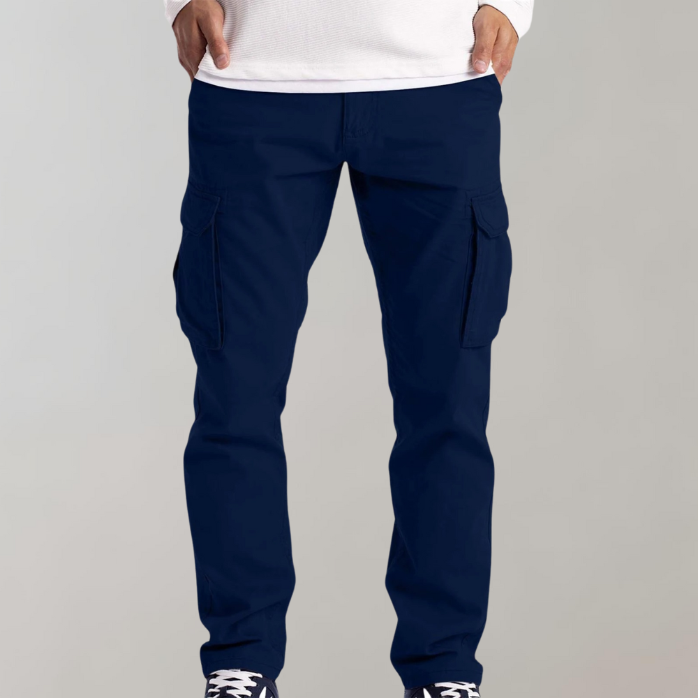 Bryan Men's Cargo Pants – Comfortable Modern Fit with Practical Pockets