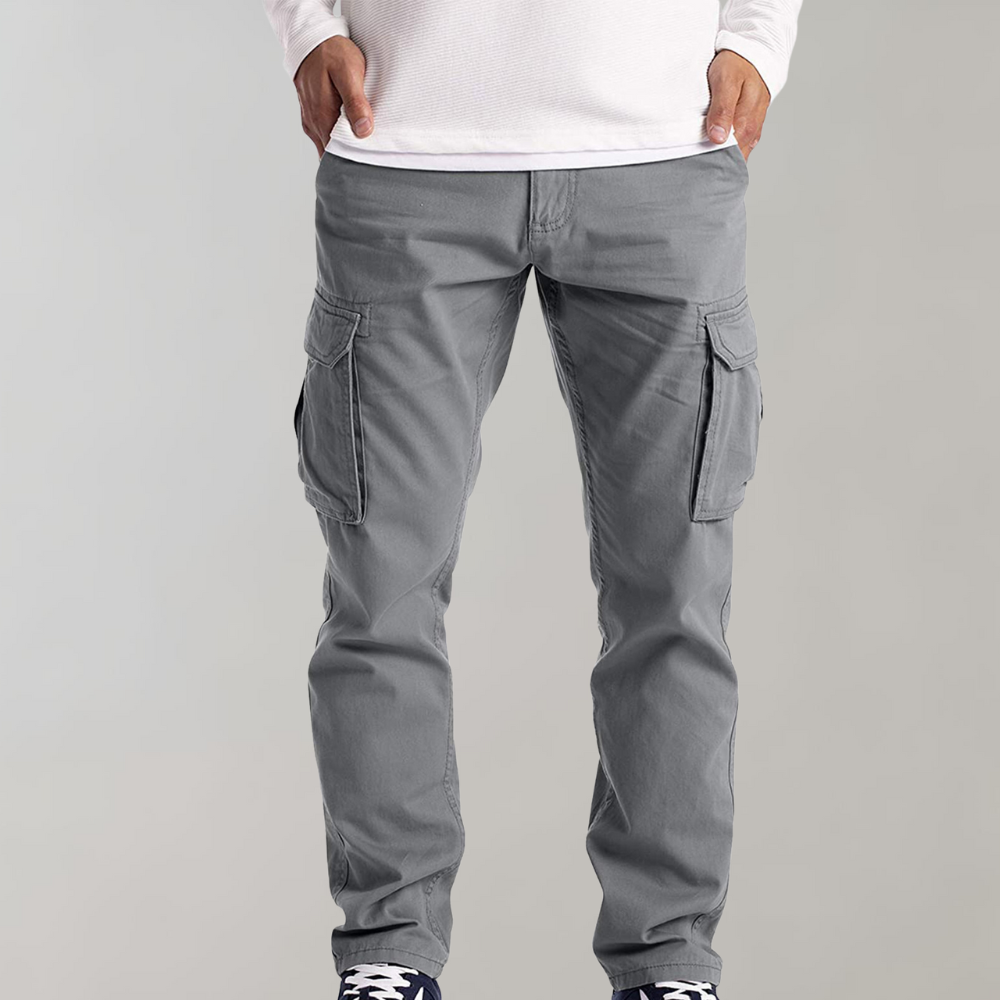 Bryan Men's Cargo Pants – Comfortable Modern Fit with Practical Pockets