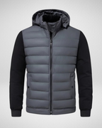Benjamin Men's Quilted Jacket – Lightweight Autumn and Winter Coat with Zipper and Pockets