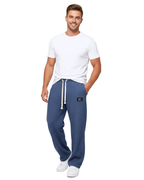 Quinton Men's Loose Fit Trousers – Adjustable Waist with Breathable Fabric