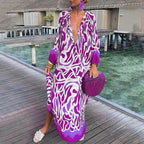 Paulette Women's Bohemian Beach Maxi Dress