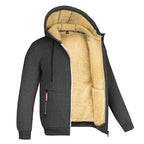Diego Men's Winter Jacket – Warm Elegant Design with Integrated Hood and Zipper