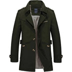 Casual Winter Jacket for Men Baron – High-End Mid-Length Style, Warm and Refined