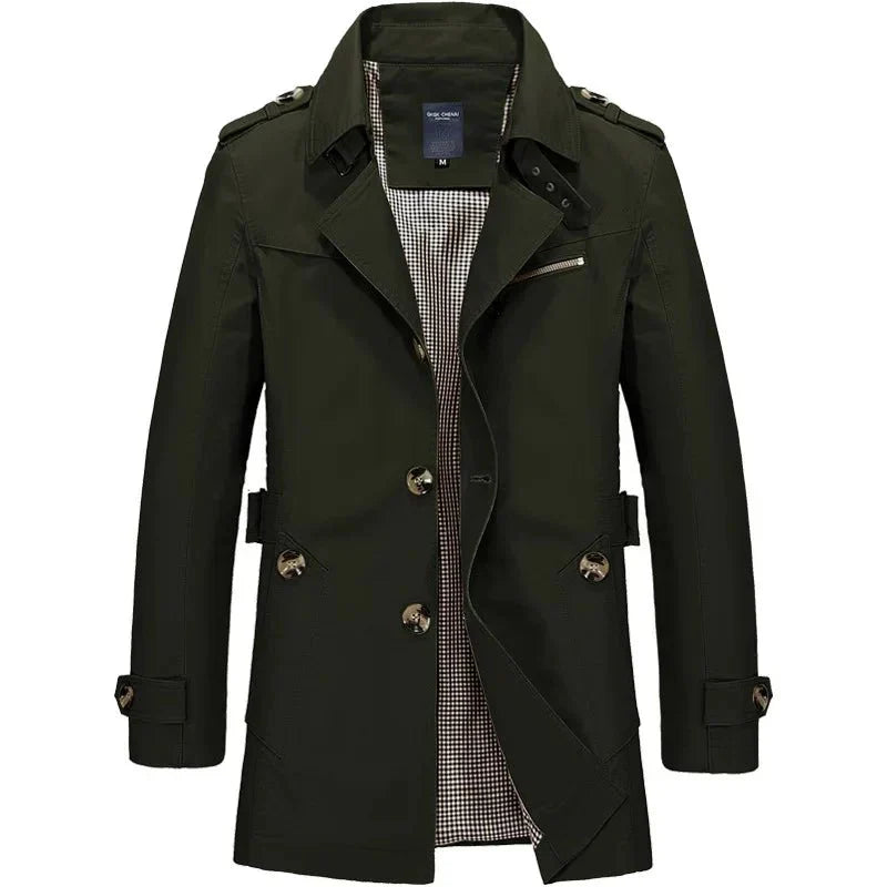 Casual Winter Jacket for Men Baron – High-End Mid-Length Style, Warm and Refined