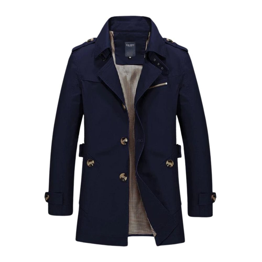 Casual Winter Jacket for Men Baron – High-End Mid-Length Style, Warm and Refined