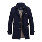 Casual Winter Jacket for Men Baron – High-End Mid-Length Style, Warm and Refined