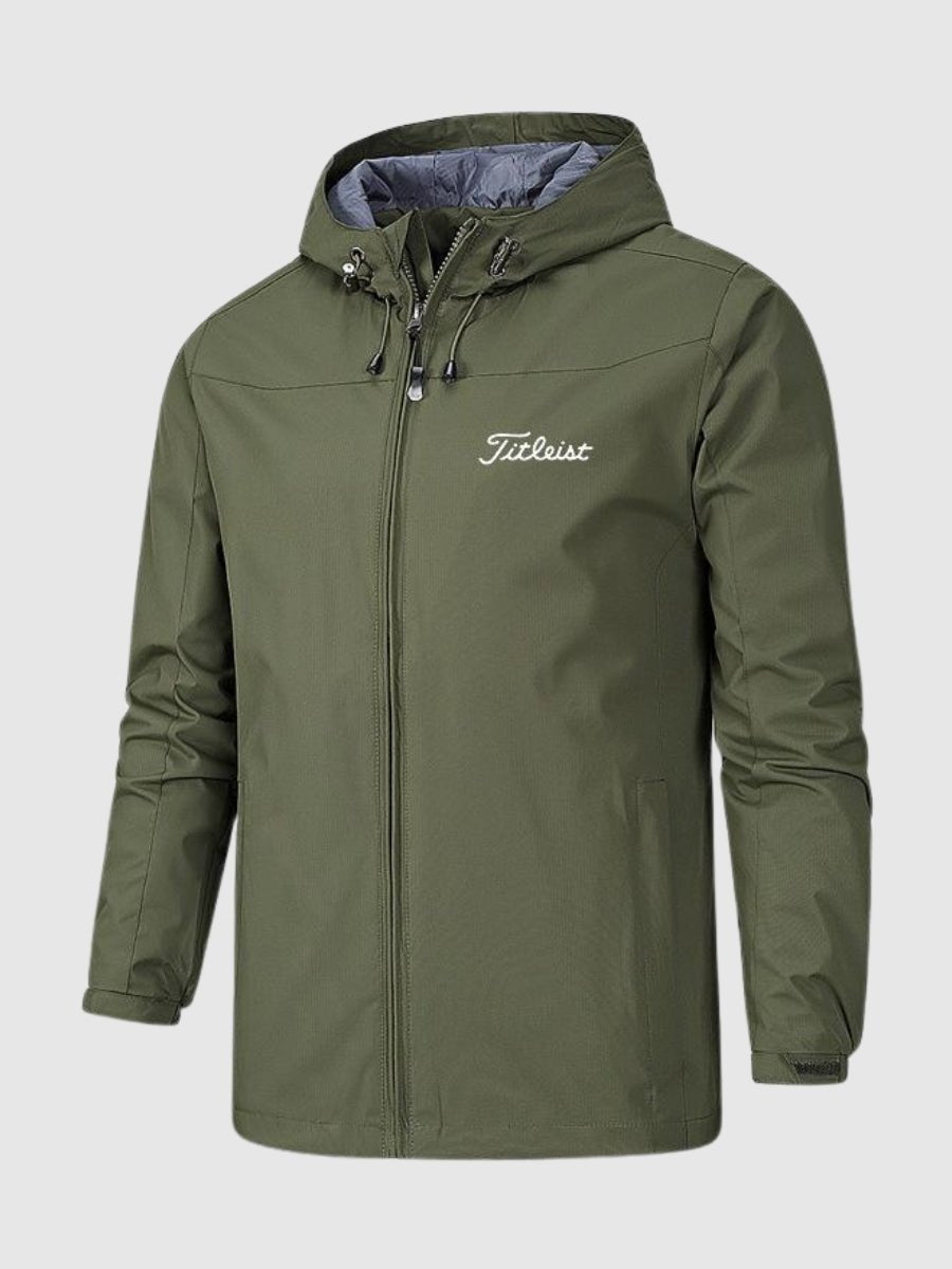 Pierre Men's Sporty Jacket – Lightweight Waterproof Nylon Jacket for Everyday Use
