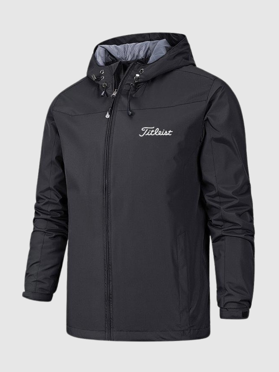 Pierre Men's Sporty Jacket – Lightweight Waterproof Nylon Jacket for Everyday Use