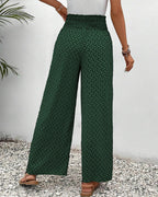 Henriette Women's High Waisted Wide Leg Trousers