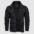 Aiden Men's Aviator Jacket – Warm Pilot Jacket with Fleece Lining and Stand-Up Collar