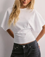 Isabelle Women's Flared Sleeve Fitted T-Shirt