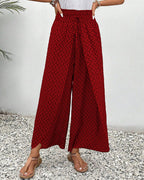 Henriette Women's High Waisted Wide Leg Trousers