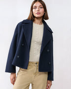 Vanessa Women's Double-Breasted Wool Jacket