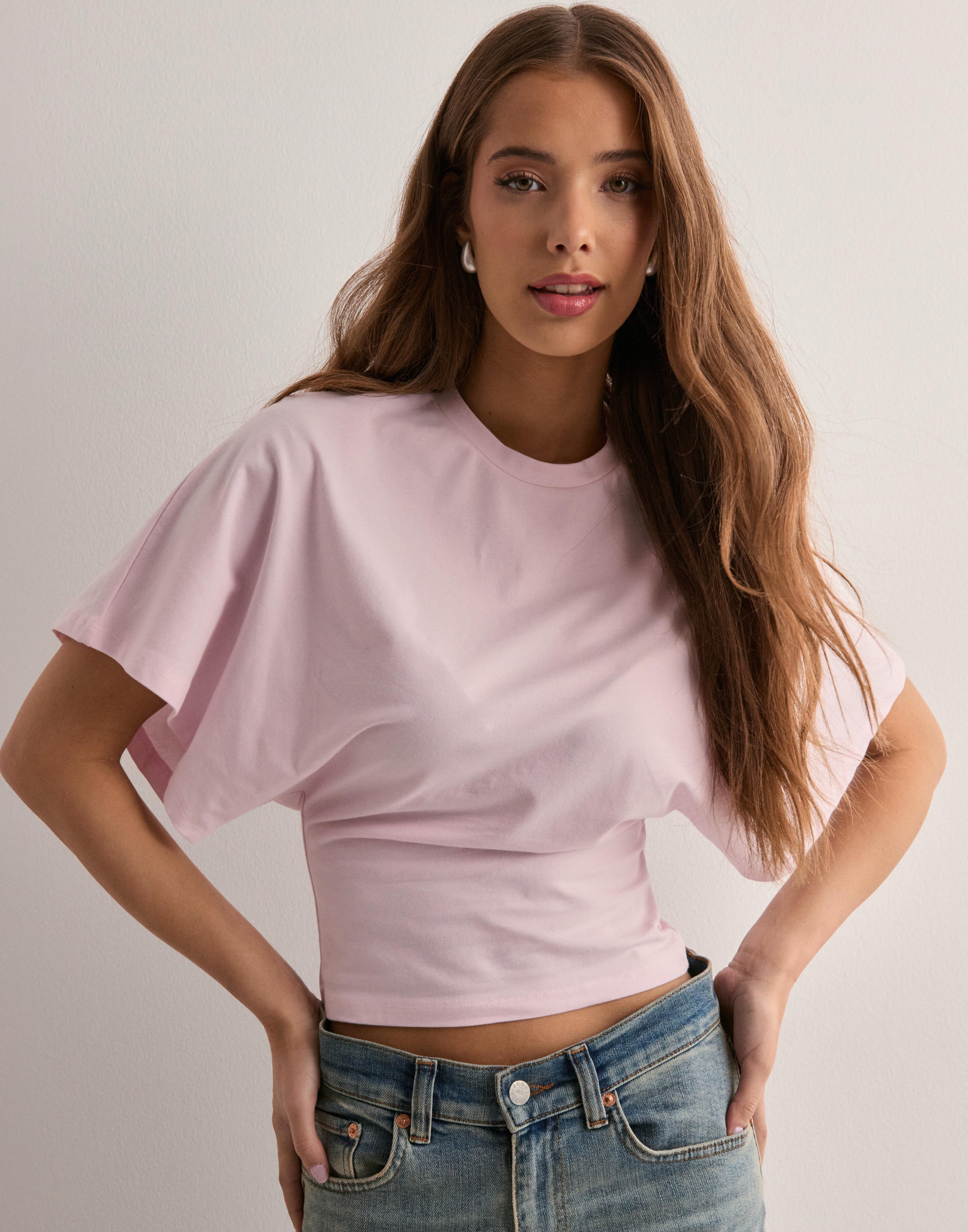 Isabelle Women's Flared Sleeve Fitted T-Shirt